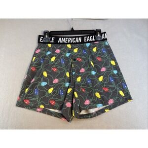 American Eagle Men's Boxer Briefs,  XS, Christmas Lights